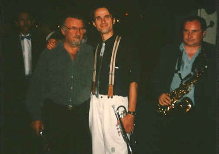 Acker Bilck és Bényei Tamás és Daniel Huck, Le Havre 1994