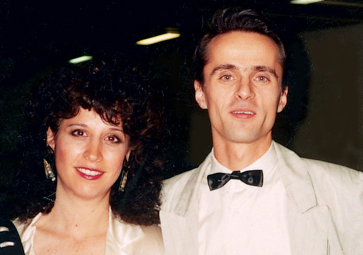 Cynthia Sayer és Bényei Tamás 1992