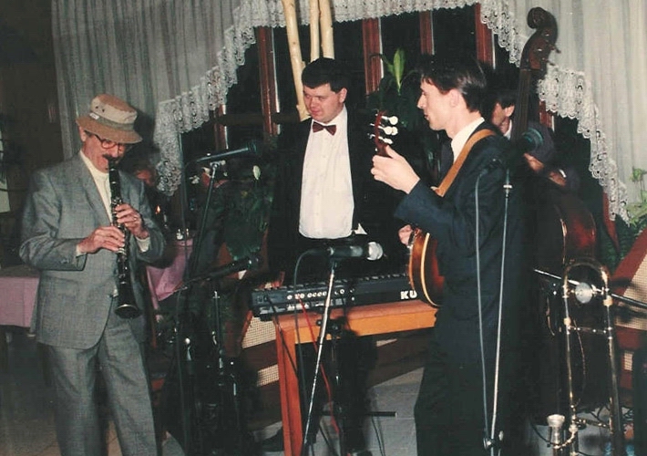 Marcell Zanini, Szalóky Béla és Bényei Tamás, Budapest 1994