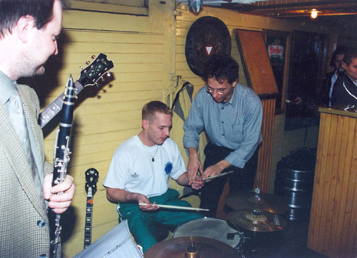 Csollány Szilveszter és a Hot Jazz Band 2000 decemberében