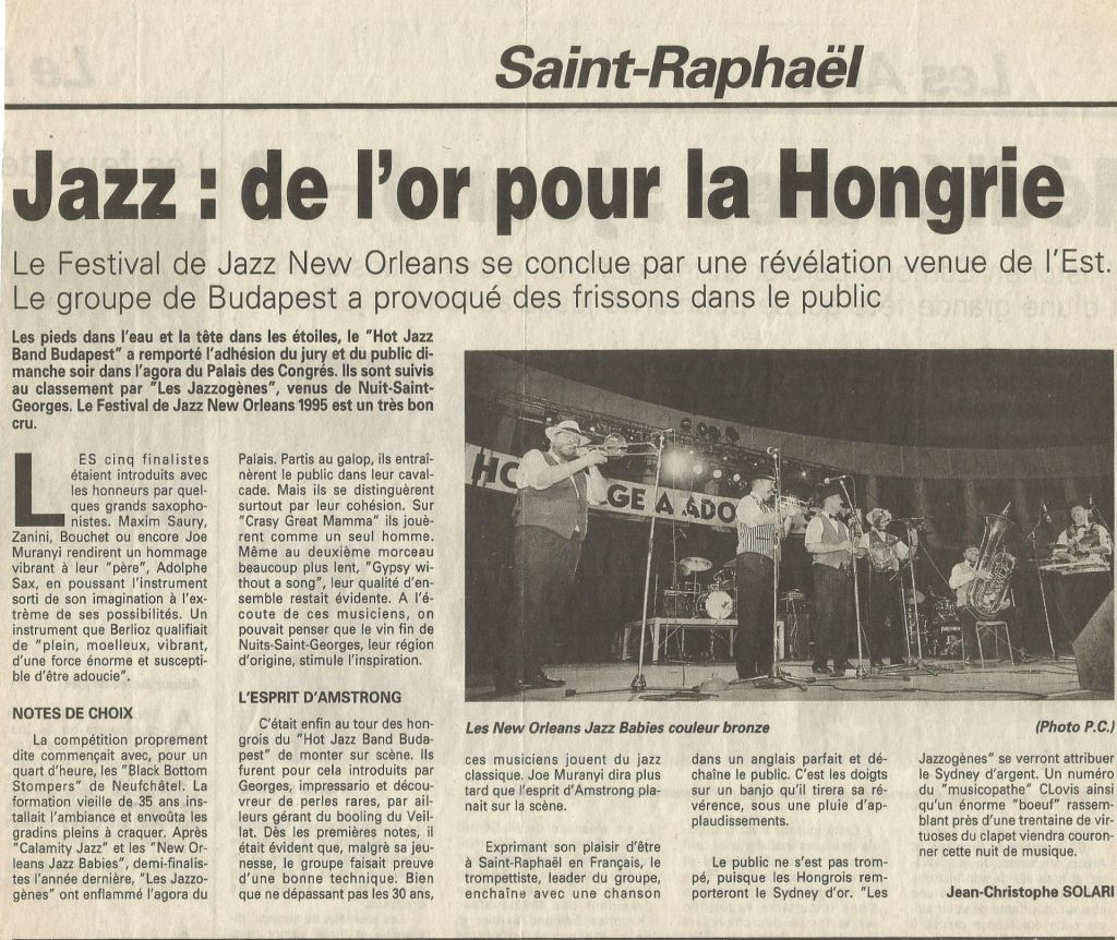 Les Arcs - Saint Raphael 1995 - 2