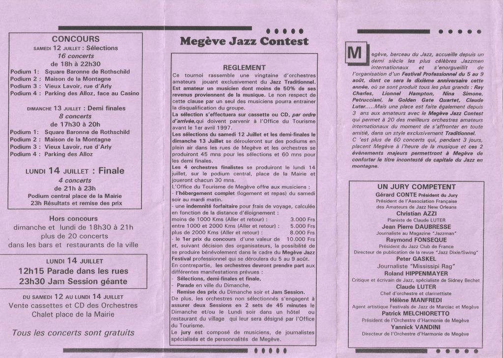 Megéve Jazz Contest prospektus 19970007