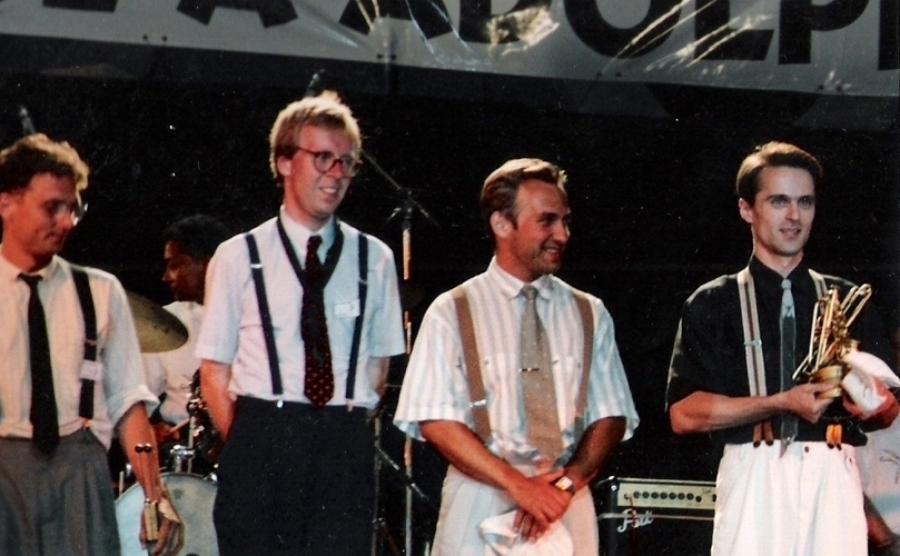 Sidney D'Or, Saint Raphael 1995 díjátvétel Galbács István, Szőke Péter, Bera Zsolt, Bényei Tamás