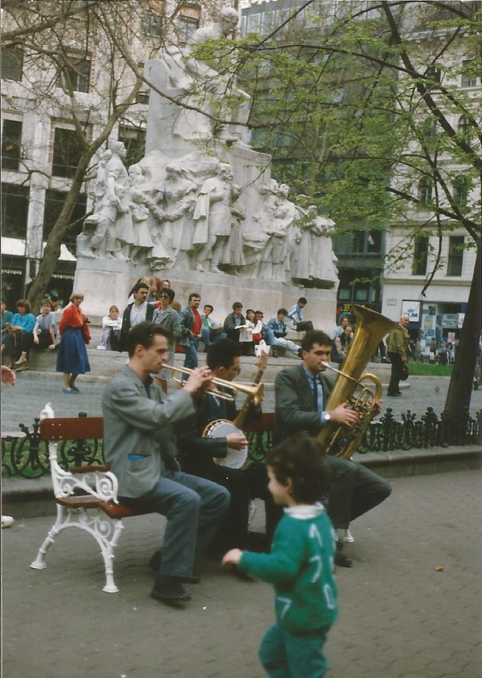 Utcazene, Vörösmaty tér, Bényei Tamás, Kukta Béla, Bényei Tibor 1988.